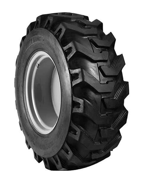 Dawg Pound Tires Dirty Dawg primary Construction/OTR tire side view.