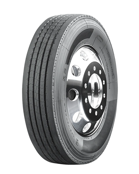 Dawg Pound Tires DPT235 Commercial Truck tire side view.