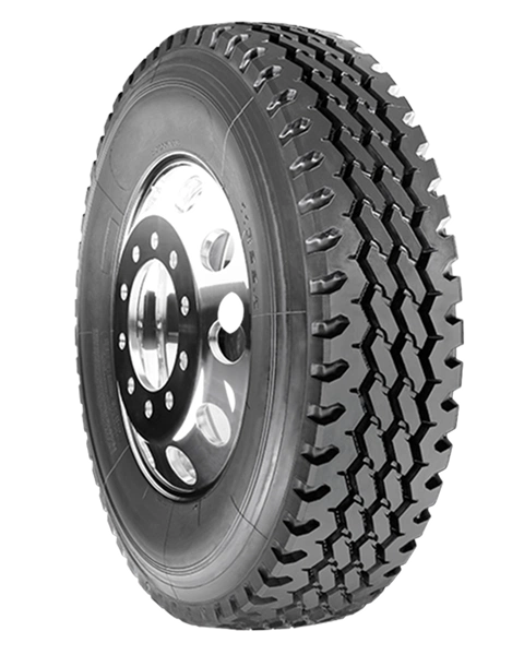 Dawg Pound Tires DPT253 Commercial Truck tire side view.