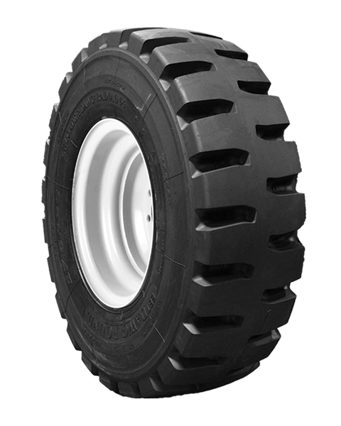 Dawg Pound Tires Loader Dawg Radial L5 Construction/OTR tire side view.