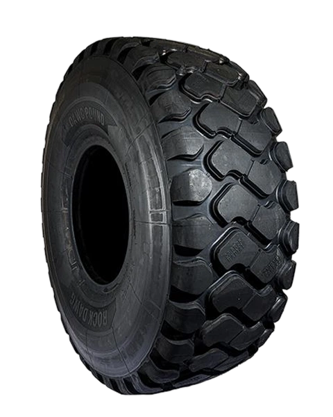 Dawg Pound Tires Rock Dawg L3/L3 Construction/OTR tire side view.