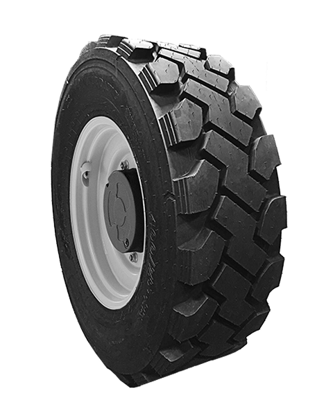 Dawg Pound Tires Tele Dawg Construction/OTR tire side view.